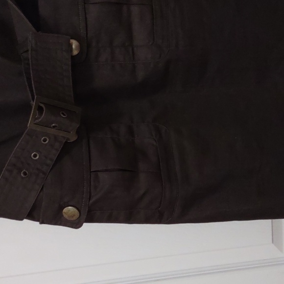 Willi Smith Brown Short Sleeved Dress Size 4 - Picture 3 of 7